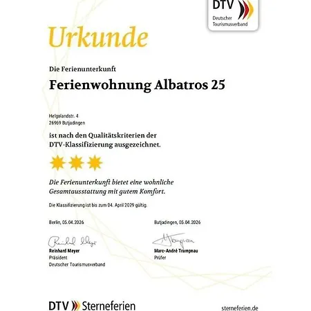 Comfortable Albatros 25 Prázdninový dům *